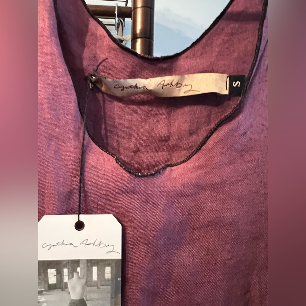 Cynthia Ashby linen dress - Picture 7 of 7